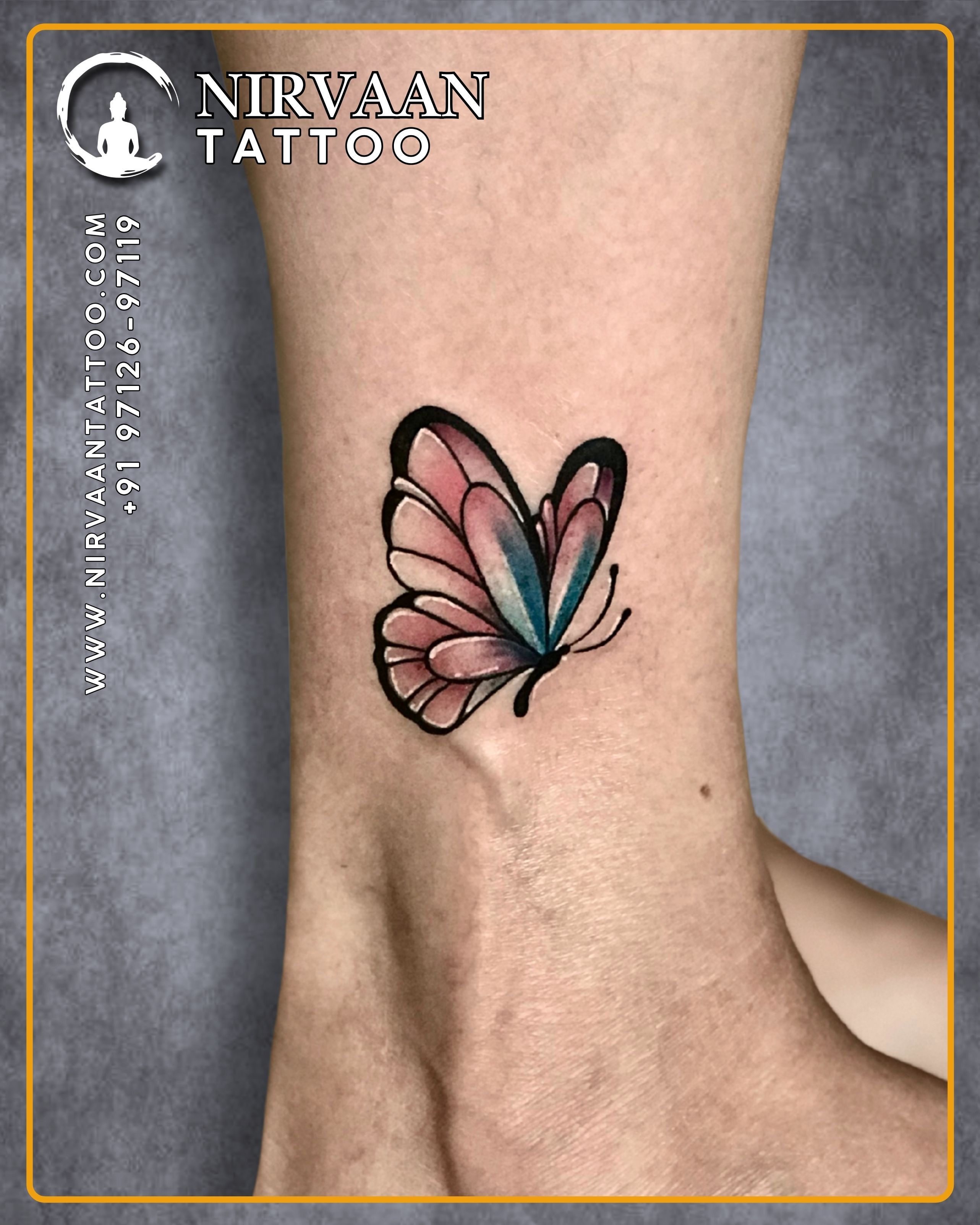 Butterfly tattoo design
